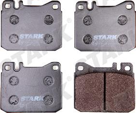 Stark SKBP-0010334 - Kit de plaquettes de frein, frein à disque cwaw.fr