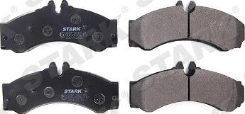 Stark SKBP-0010338 - Kit de plaquettes de frein, frein à disque cwaw.fr