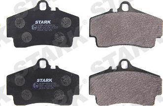 Stark SKBP-0010333 - Kit de plaquettes de frein, frein à disque cwaw.fr