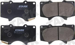 Stark SKBP-0010379 - Kit de plaquettes de frein, frein à disque cwaw.fr