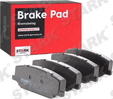 Stark SKBP-0010248 - Kit de plaquettes de frein, frein à disque cwaw.fr