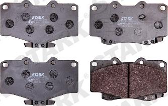 Stark SKBP-0010259 - Kit de plaquettes de frein, frein à disque cwaw.fr