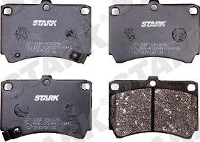 Stark SKBP-0010256 - Kit de plaquettes de frein, frein à disque cwaw.fr