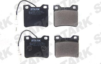 Stark SKBP-0010266 - Kit de plaquettes de frein, frein à disque cwaw.fr