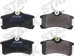 Stark SKBP-0010285 - Kit de plaquettes de frein, frein à disque cwaw.fr