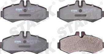 Stark SKBP-0010238 - Kit de plaquettes de frein, frein à disque cwaw.fr