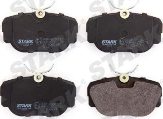 Stark SKBP-0010227 - Kit de plaquettes de frein, frein à disque cwaw.fr