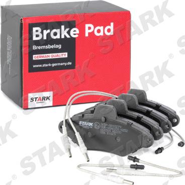 Stark SKBP-0010279 - Kit de plaquettes de frein, frein à disque cwaw.fr