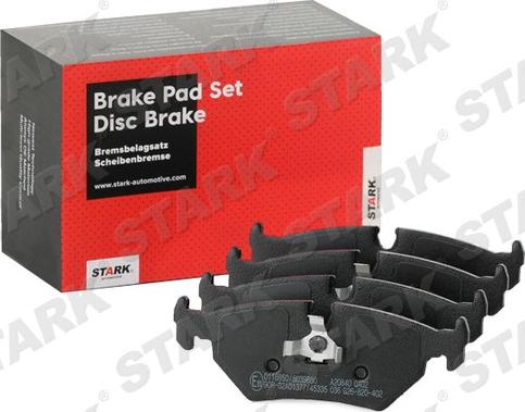 Stark SKBP-0011483 - Kit de plaquettes de frein, frein à disque cwaw.fr