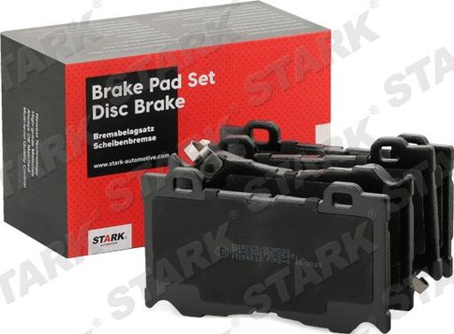 Stark SKBP-0011421 - Kit de plaquettes de frein, frein à disque cwaw.fr