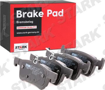 Stark SKBP-0011547 - Kit de plaquettes de frein, frein à disque cwaw.fr