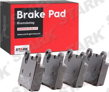 Stark SKBP-0011518 - Kit de plaquettes de frein, frein à disque cwaw.fr