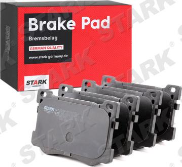 Stark SKBP-0011570 - Kit de plaquettes de frein, frein à disque cwaw.fr