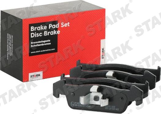 Stark SKBP-0011682 - Kit de plaquettes de frein, frein à disque cwaw.fr