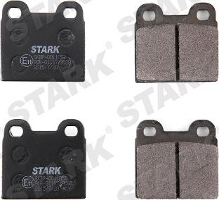 Stark SKBP-0011053 - Kit de plaquettes de frein, frein à disque cwaw.fr