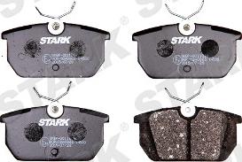 Stark SKBP-0011019 - Kit de plaquettes de frein, frein à disque cwaw.fr