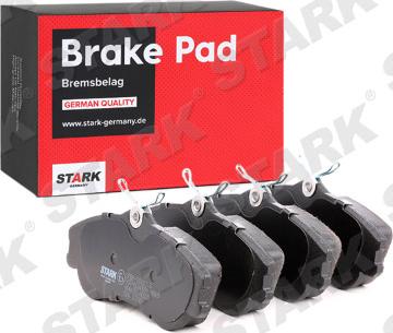 Stark SKBP-0011018 - Kit de plaquettes de frein, frein à disque cwaw.fr