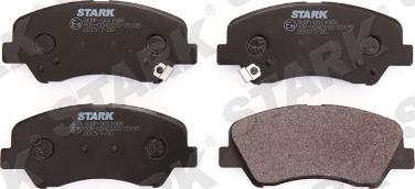 Stark SKBP-0011088 - Kit de plaquettes de frein, frein à disque cwaw.fr