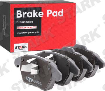 Stark SKBP-0011038 - Kit de plaquettes de frein, frein à disque cwaw.fr