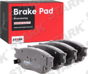 Stark SKBP-0011033 - Kit de plaquettes de frein, frein à disque cwaw.fr