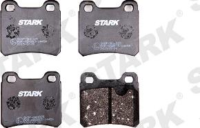 Stark SKBP-0011025 - Kit de plaquettes de frein, frein à disque cwaw.fr