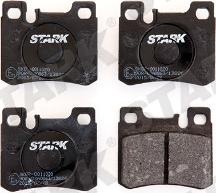 Stark SKBP-0011020 - Kit de plaquettes de frein, frein à disque cwaw.fr