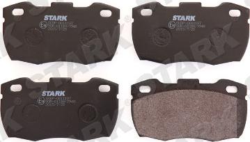 Stark SKBP-0011197 - Kit de plaquettes de frein, frein à disque cwaw.fr