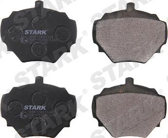 Stark SKBP-0011144 - Kit de plaquettes de frein, frein à disque cwaw.fr