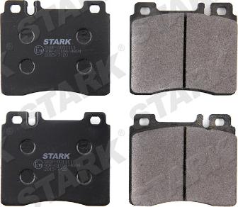 Stark SKBP-0011111 - Kit de plaquettes de frein, frein à disque cwaw.fr