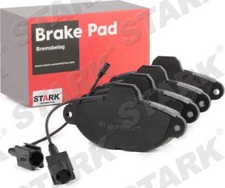 Stark SKBP-0011809 - Kit de plaquettes de frein, frein à disque cwaw.fr