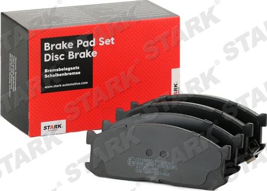 Stark SKBP-0011832 - Kit de plaquettes de frein, frein à disque cwaw.fr