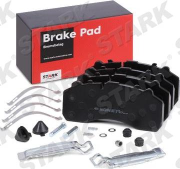 Stark SKBP-0011312 - Kit de plaquettes de frein, frein à disque cwaw.fr