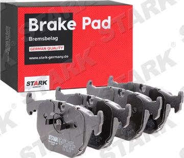 Stark SKBP-0011337 - Kit de plaquettes de frein, frein à disque cwaw.fr