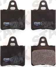 Stark SKBP-0011206 - Kit de plaquettes de frein, frein à disque cwaw.fr