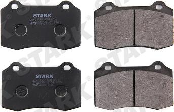 Stark SKBP-0011201 - Kit de plaquettes de frein, frein à disque cwaw.fr