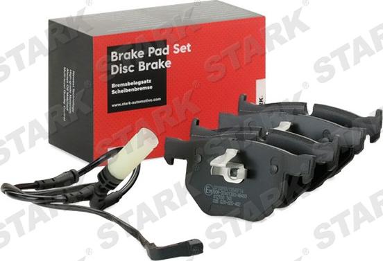 Stark SKBP-0011794 - Kit de plaquettes de frein, frein à disque cwaw.fr