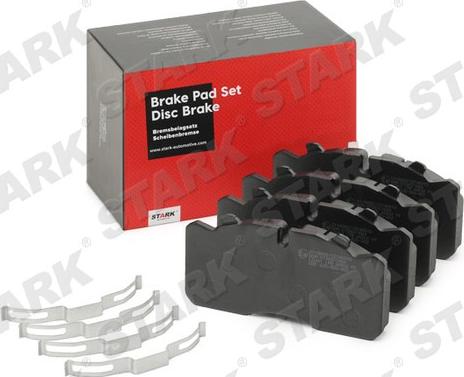 Stark SKBP-0011715 - Kit de plaquettes de frein, frein à disque cwaw.fr