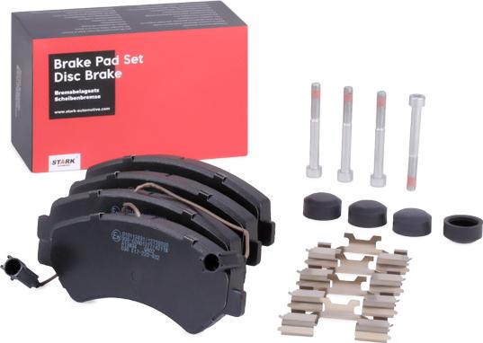 Stark SKBP-0011731 - Kit de plaquettes de frein, frein à disque cwaw.fr