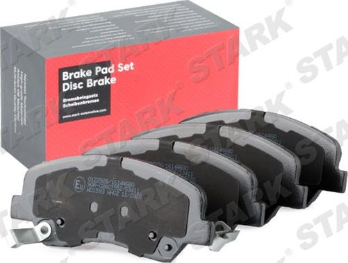 Stark SKBP-0012065 - Kit de plaquettes de frein, frein à disque cwaw.fr