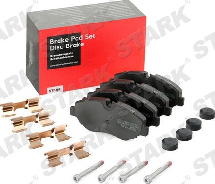 Stark SKBP-0012037 - Kit de plaquettes de frein, frein à disque cwaw.fr