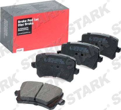 Stark SKBP-0012110 - Kit de plaquettes de frein, frein à disque cwaw.fr