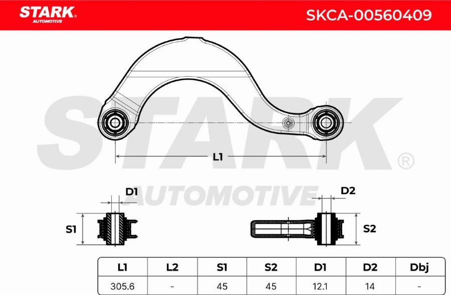 Stark SKCA-00560409 - Biellette de barre stabilisatrice cwaw.fr