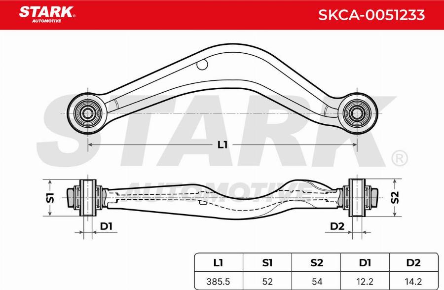 Stark SKCA-0051233 - Biellette de barre stabilisatrice cwaw.fr