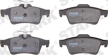 Stark SKFO-1007 - Kit de plaquettes de frein, frein à disque cwaw.fr