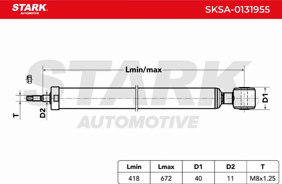 Stark SKSA-0131955 - Amortisseur cwaw.fr