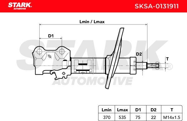 Stark SKSA-0131911 - Amortisseur cwaw.fr