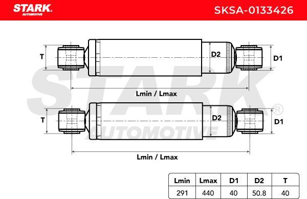 Stark SKSA-0133426 - Amortisseur cwaw.fr