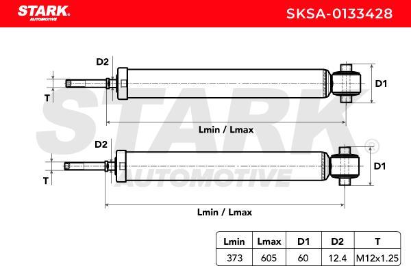 Stark SKSA-0133428 - Amortisseur cwaw.fr