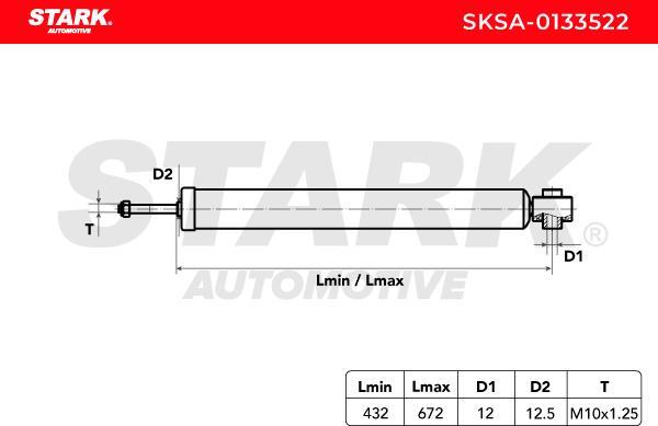 Stark SKSA-0133522 - Amortisseur cwaw.fr