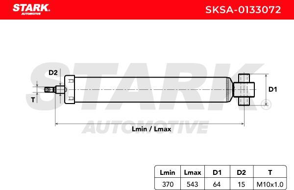 Stark SKSA-0133072 - Amortisseur cwaw.fr